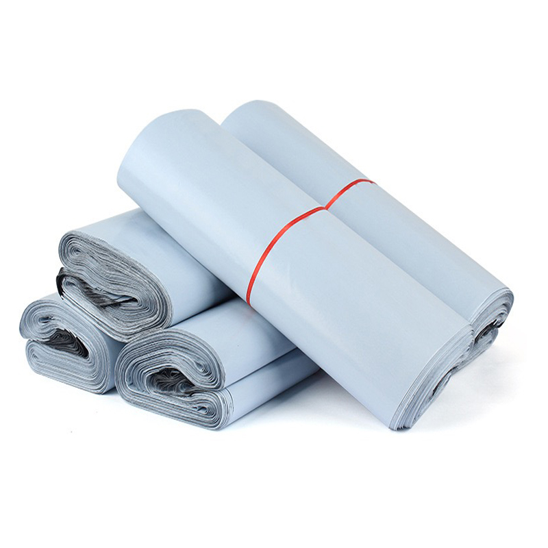 50 teile/paket Weiß Express Tasche Kurier Umschlag Lagerung Taschen Mail Tasche Mailing Taschen Selbst Klebe Dichtung Kunststoff Packagin