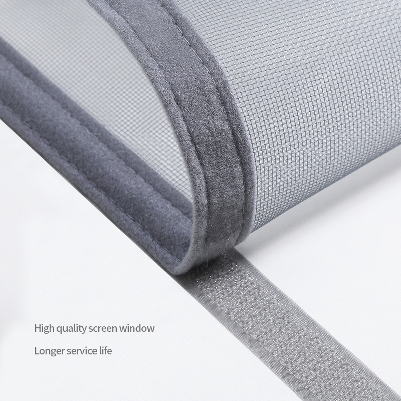 Grey,Anti-mosquito self adhesive window screen mosquito net，summer，insect proof door mosquitonet for windows，Customizable size