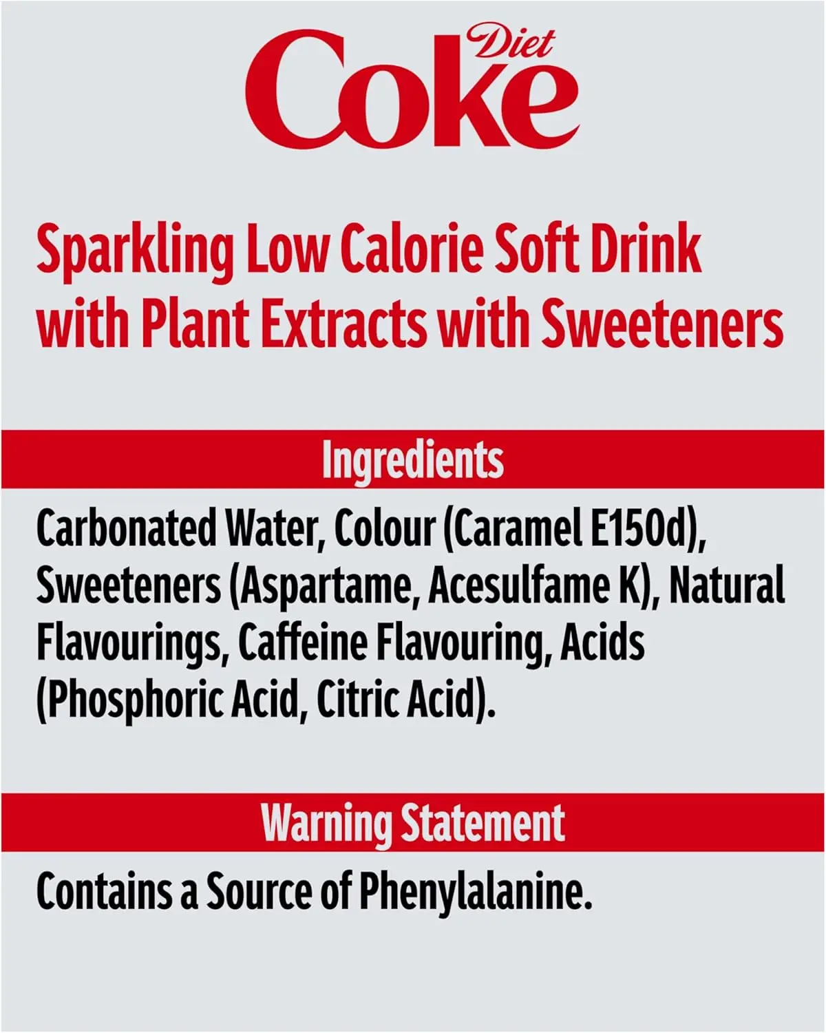 Diet Coke Sparkling Cola 330ml Can Pack of 24 Refreshing Low-Calorie Beverage