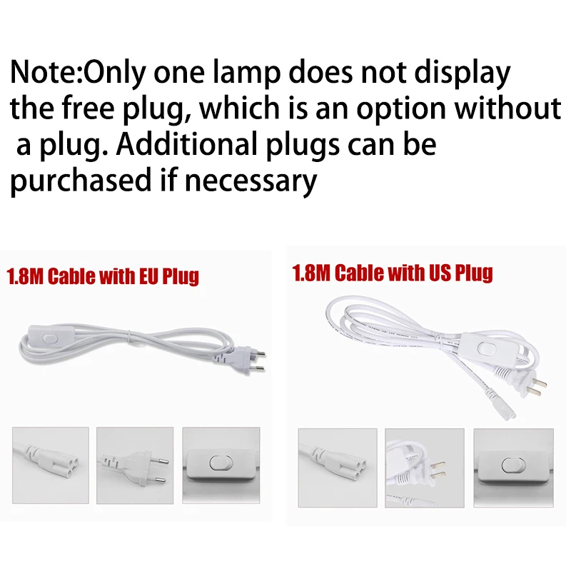 Led 220V Ống Đèn Phòng Dải Đèn Ốp Trần Đèn Tuýp Đèn Cho Nhà Phòng Ngủ Tủ Bếp Chiếu Sáng Trong Nhà Đèn 110V Ống
