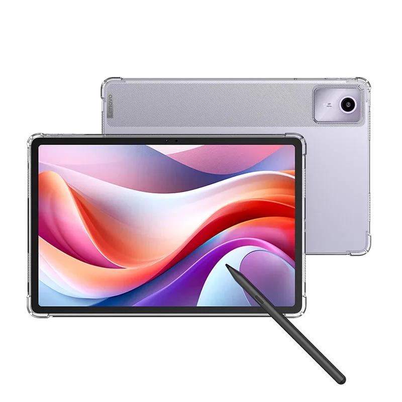 Para Lenovo Xiaoxin Pad 2024 11 "TB331FC funda transparente bolsas de aire suave silicona TPU protección a prueba de golpes Capa Fundas
