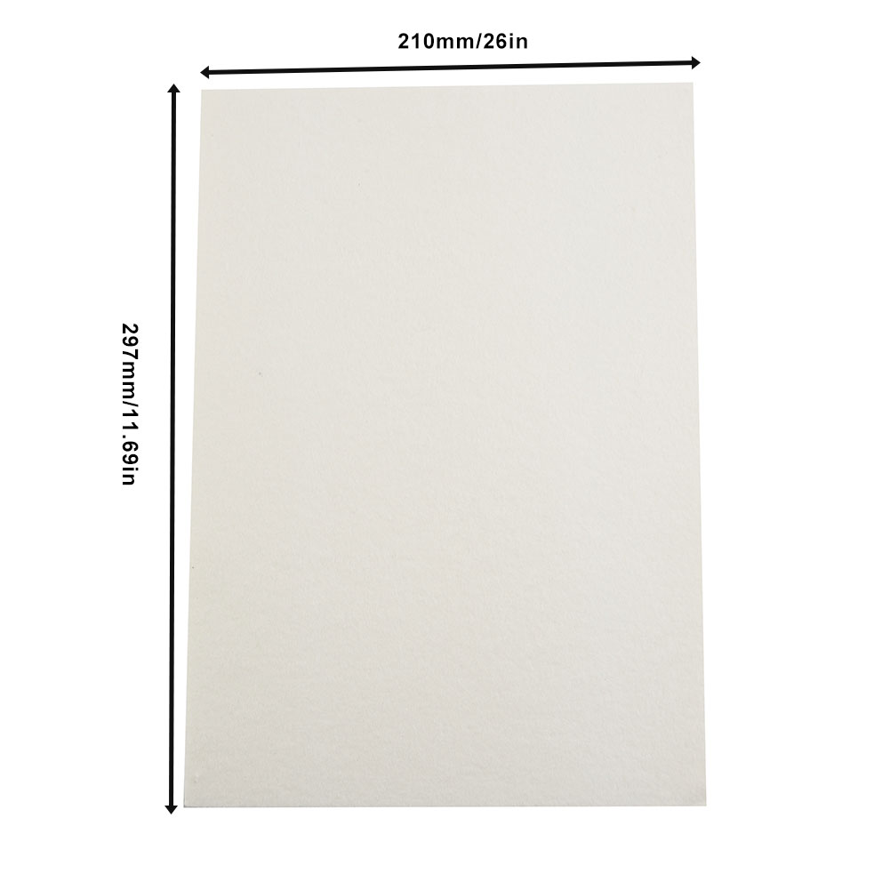 2/4 A4 3Mm Ống Khói Ống Bếp Cói Gioăng Chất Liệu Sợi Gốm Woodburner Cửa Đệm 210Mm × 297Mm