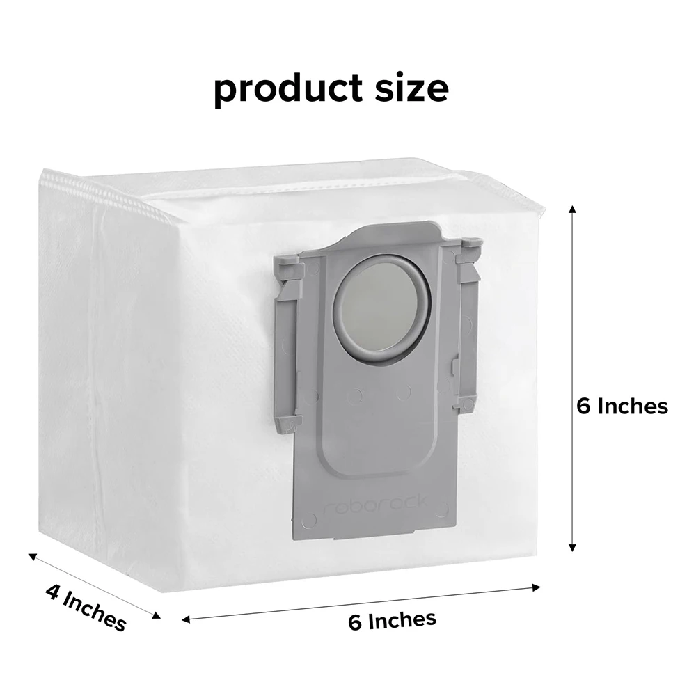ロボット掃除機用の使い捨て交換用ダストバッグ,ロボット掃除機用,Roborock s7,s8,q5,q7,q8,max plus,max v,ulpro,6-12packsのセット