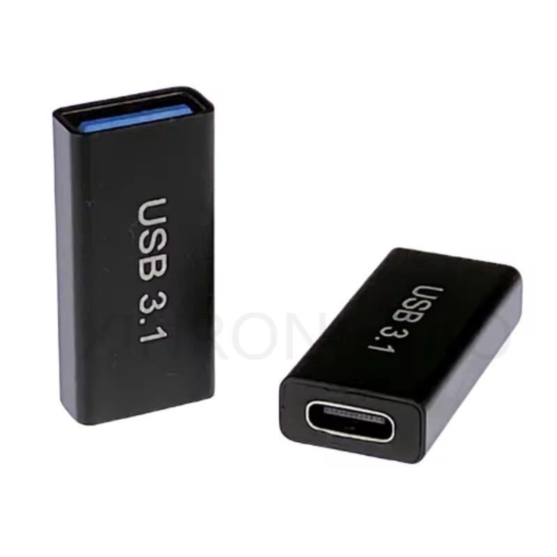 1PCS USB 3.0 커플러 여성 USB 유형 C 여성 어댑터 초고속 USB3.0 유형-C 확장기 연결 변환기