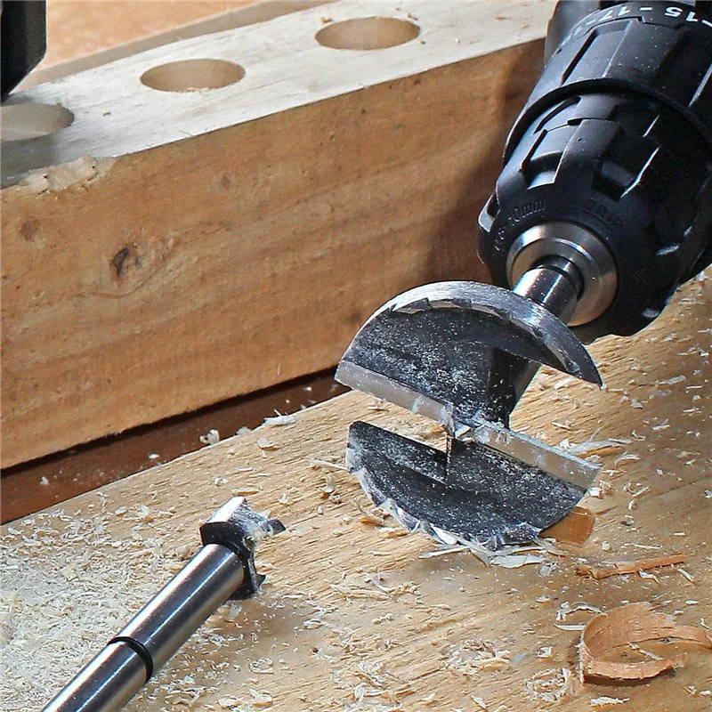 Woodworking Multi-tooth Forstner Drill Bit Carpenter High Carbon Steel Boring Drill Bit Self Centering Hole Saw Cutter Tool