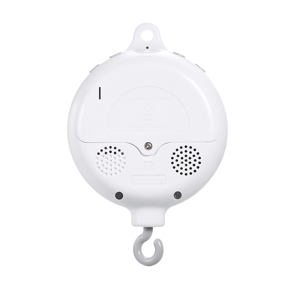 Fdistance Baby CPull Lit Jouet musical pour enfants, 35 chansons, boîte à musique, télécommande, cloches de mouvement avec ligne USB