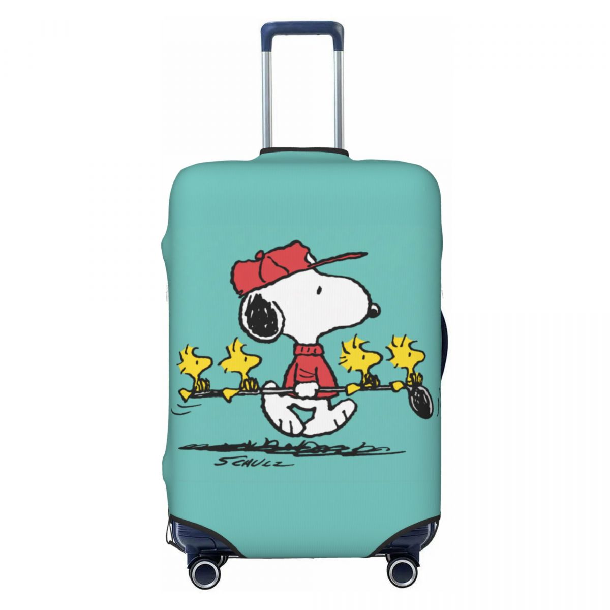 Fundas protectoras elásticas para maletas de Snoopy de dibujos animados lindos personalizados para 18-32 pulgadas