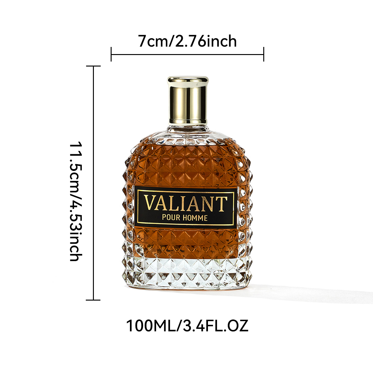 100ML 3.4FL.OZ レザーノート メンズ オードパルファム、ウッディ、ナッティ、ウォーム、スパイシー、チョコレートの香り、男性用フレグランススプレー