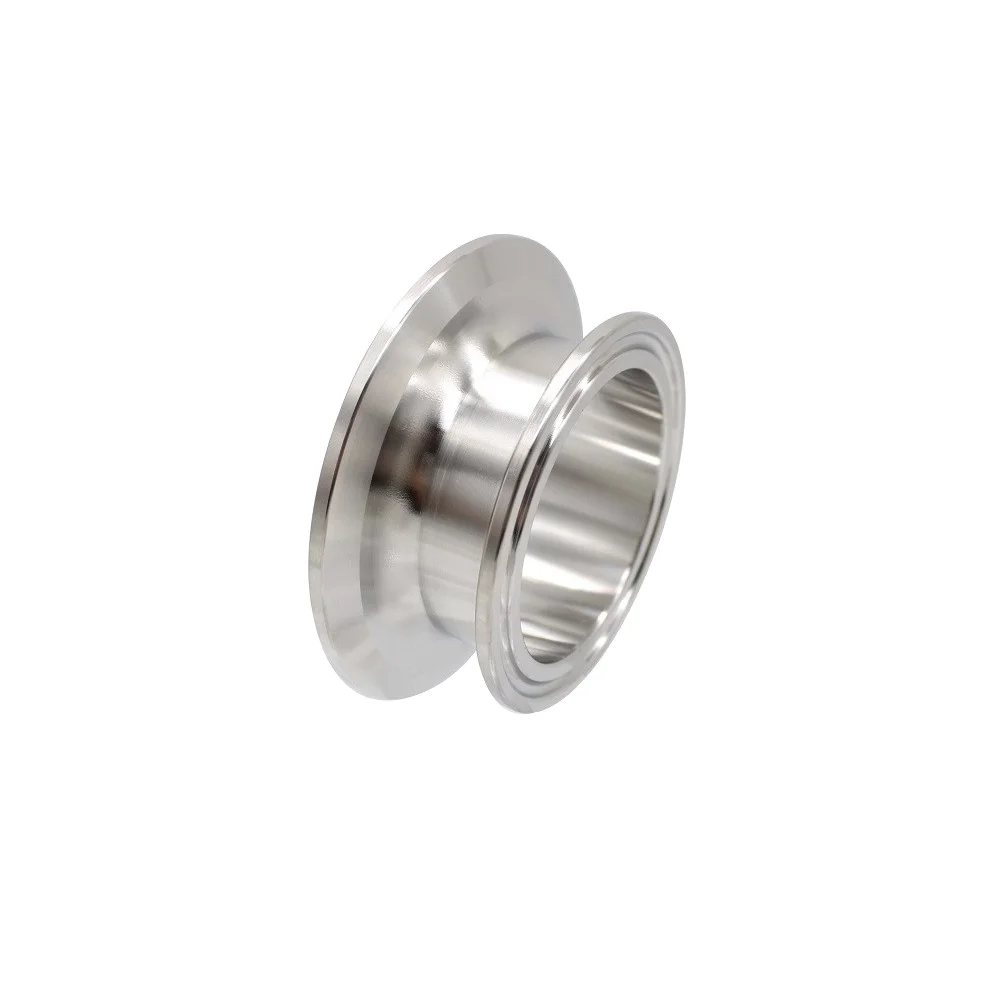 YQBS 2 นิ้ว × 1.5 นิ้วสุขาภิบาล FITTING End CAP Tri CLAMP Ferrul ลดสแตนเลส 304 สุขาภิบาล Concentric Clover