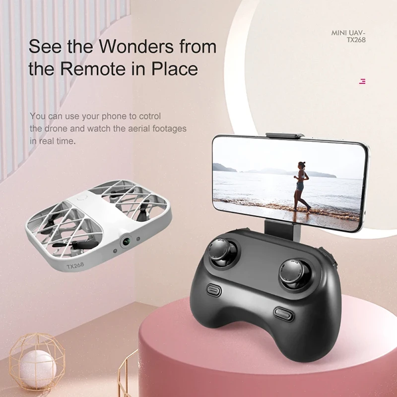 Xiaomi H107 Drone Mini Pocket Small Quadcopters Remote Control Helicopter 4K 8K With HD Camera Fpv Drones Christmas Gift For Kid