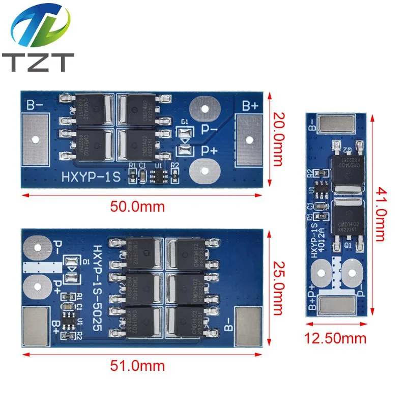 BMS 1S 12A 16A 24A 3,7 V LiFePO4 Placa de protección de batería de litio 18650 4,2 V voltaje de carga/prevención de cortocircuito/descarga