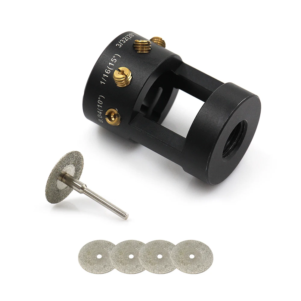 Tungsten Electrode Grinder TIG Welding Tools Multi-angle And Offset Horizontal Holes With Cutoff Slots, Electrode Grinding Tools
