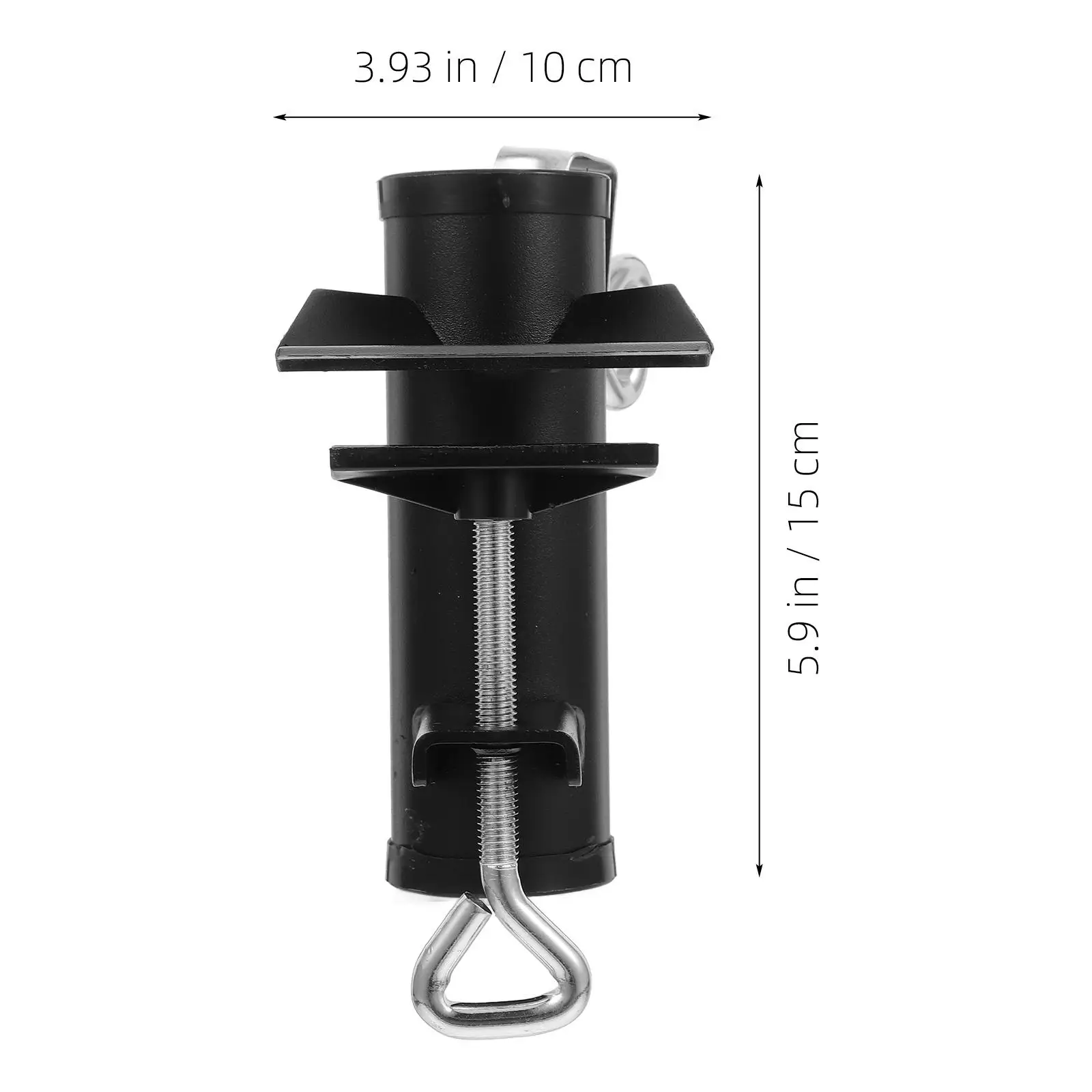 Beach Umbrella Fixing Clip Parasol Support Table Clamps Courtyard Holder Stand Iron Bracket