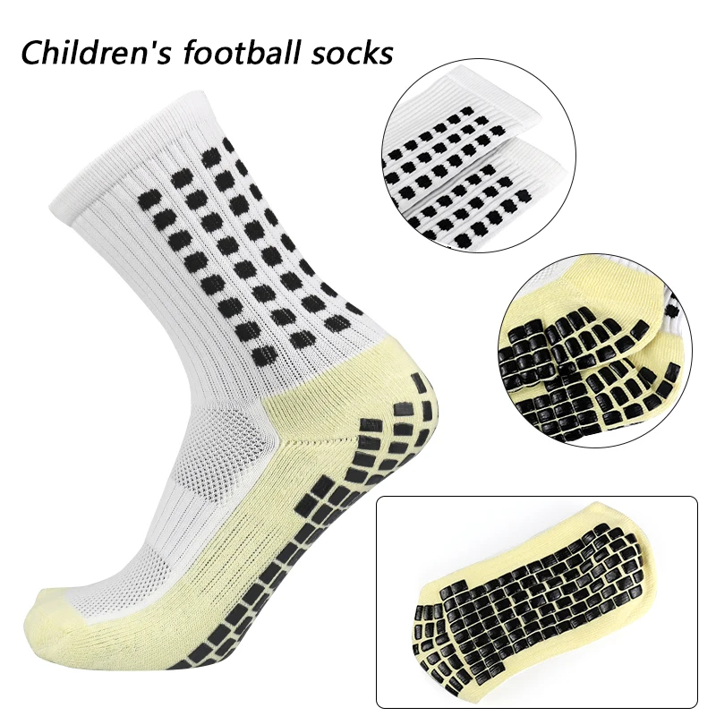 2-teiliges, rutschfestes, atmungsaktives Fitness-Fußballsocken- und Sport-Beinärmel-Set für Herren und Damen, Fußball, Tennis, Basketball, Sportsocken