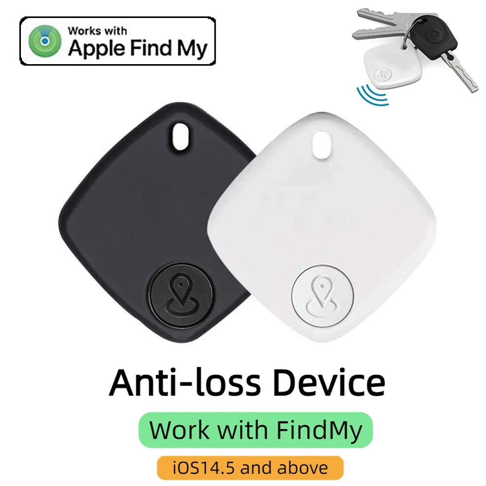 F2 Smart Air Tag GPS-позиционирование Анти-потерянное устройство для iPhone iPad iOS Find My App Bluetooth GPS-трекер Локатор Finder