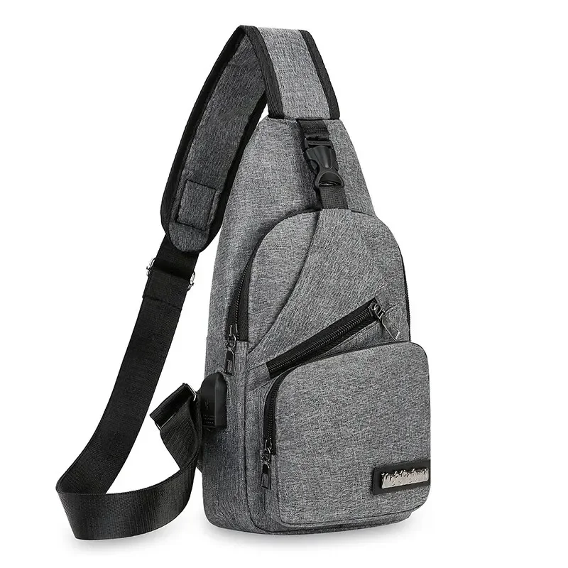Brusttasche Herren One Shoulder Umhängetasche Große Kapazität Outdoor Sport Freizeit Mode Kleine Umhängetasche Rucksack Herren