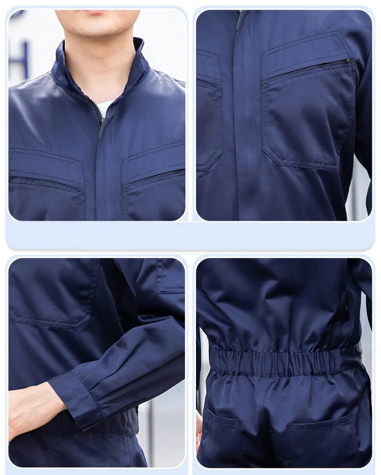 Reflektierende Streifen Sichere Arbeits Kleidung Männer Frauen Uniformen Durable Auto Reparatur Fabrik Werkstatt Mechaniker Miner Arbeiter Overalls 4XL