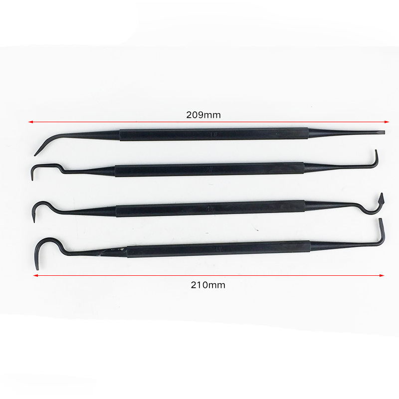 ALLSOME-cepillo de alambre de acero de doble extremo y juego de selección de nailon, Kit de limpieza de pistola de caza Universal, herramienta de limpieza de pistola de Rifle táctico