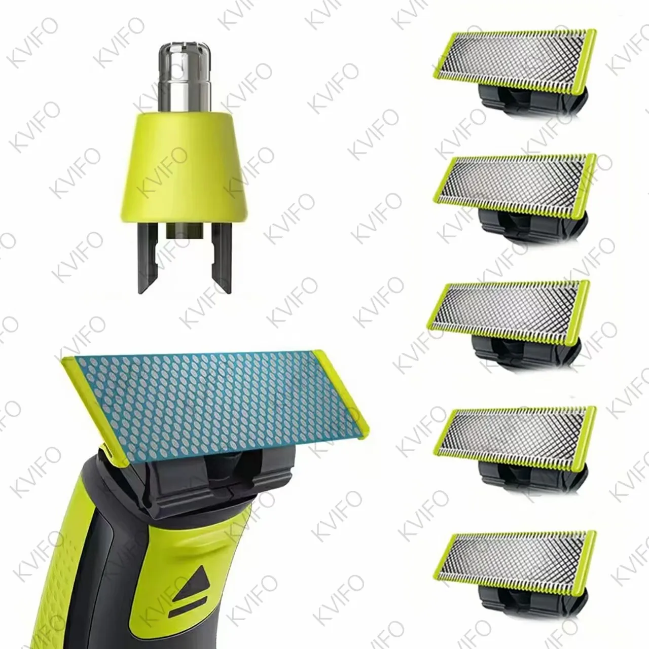 Lama di ricambio per rasoio KVIFO per una lama e Oneblade QP2520 QP2530 QP2620 QP2630 QP6510 QP6520 Barba elettrica ibrida