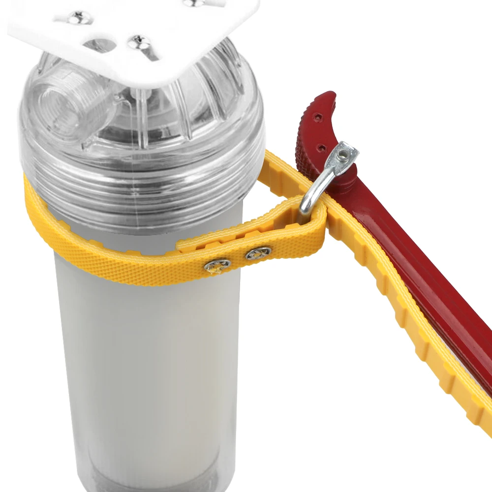 Einstellbare Riemen Opener Kette Öl Filter Gürtel Schlüssel Puller Spanner Patrone Demontage Reparatur Werkzeug Motorrad Auto Zubehör