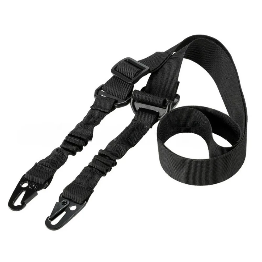 Tactical Adjustable 2 Points Quick Release Sling Nylon Shoulder Strap For Hunting Accessories