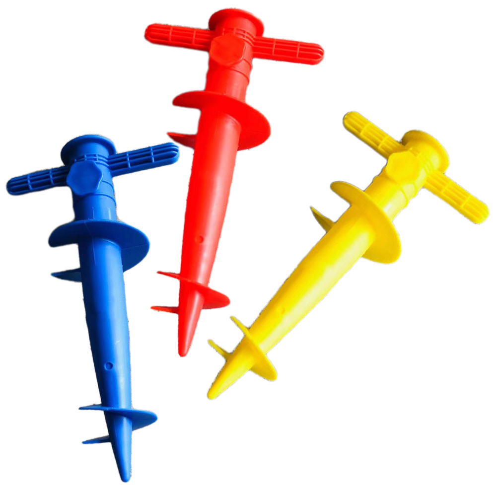 1 pçs plástico guarda-chuva plug praia guarda-chuva base garfo acessório praia guarda-chuva inserção pátio ao ar livre guarda-chuvas bases 31x17cm