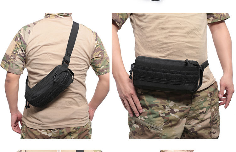 大容量1000Dナイロンショルダーバッグ,防水,ハンティングバッグ,ランニングウエストパック,クロスボディキャンプ用品,アウトドアバッグ