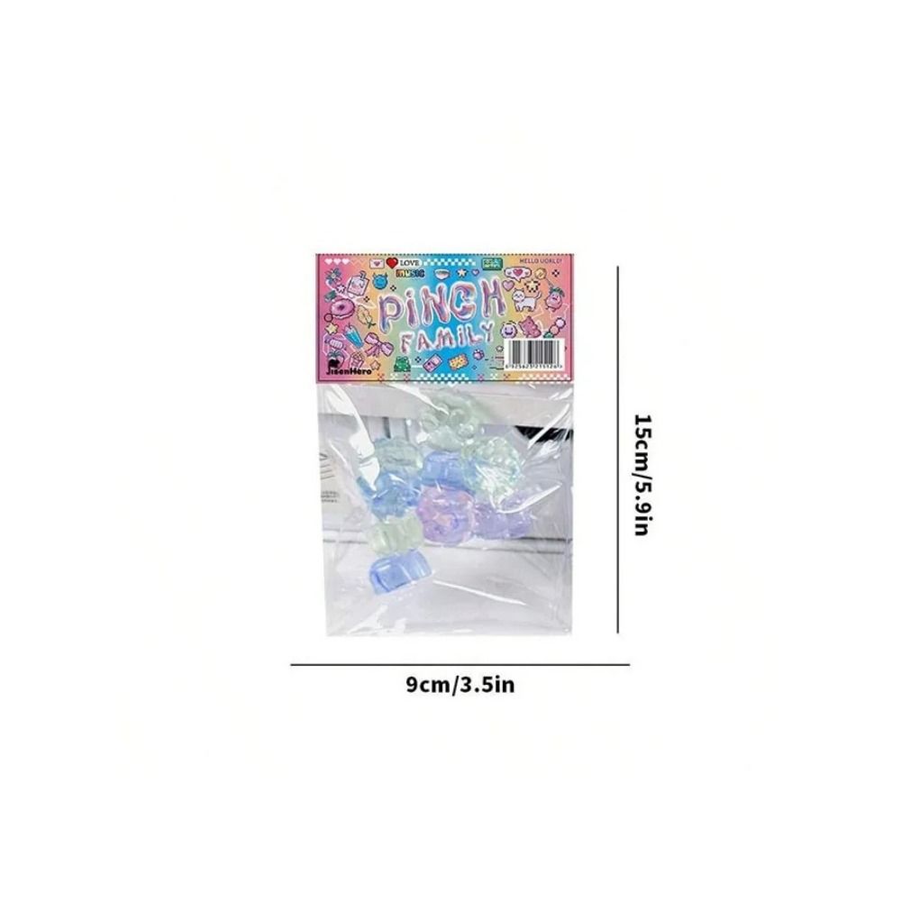 10 шт., TPR, игрушка-щипцы кошачьей лапы для маленьких детей, мини-кошачья лапа, выдвижные игрушки, декомпрессионный подарок