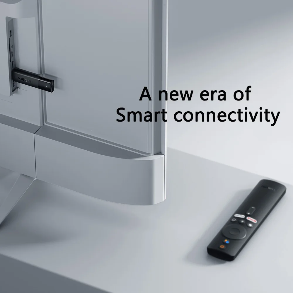 Global Version Xiao Mi Mi TV Stick 4K Android TV 11 2GB RAM 8GB ROM Netflix WiFi Google Assistantบลูทูธ 5.0 สมาร์ททีวีDongle