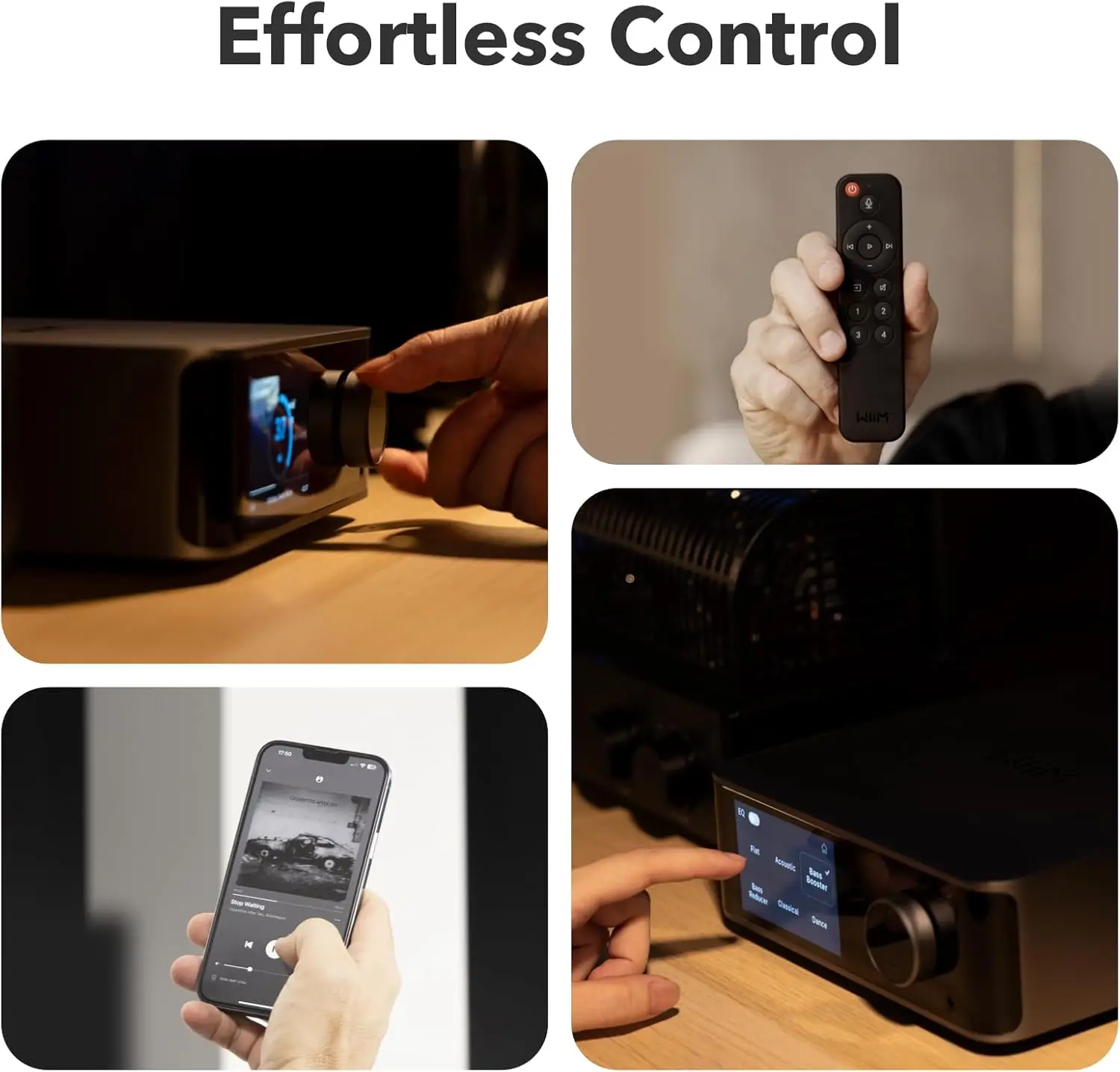 Ultra Music Streamer & Digital Preamp | 3.5" Touchscreen, Compatible