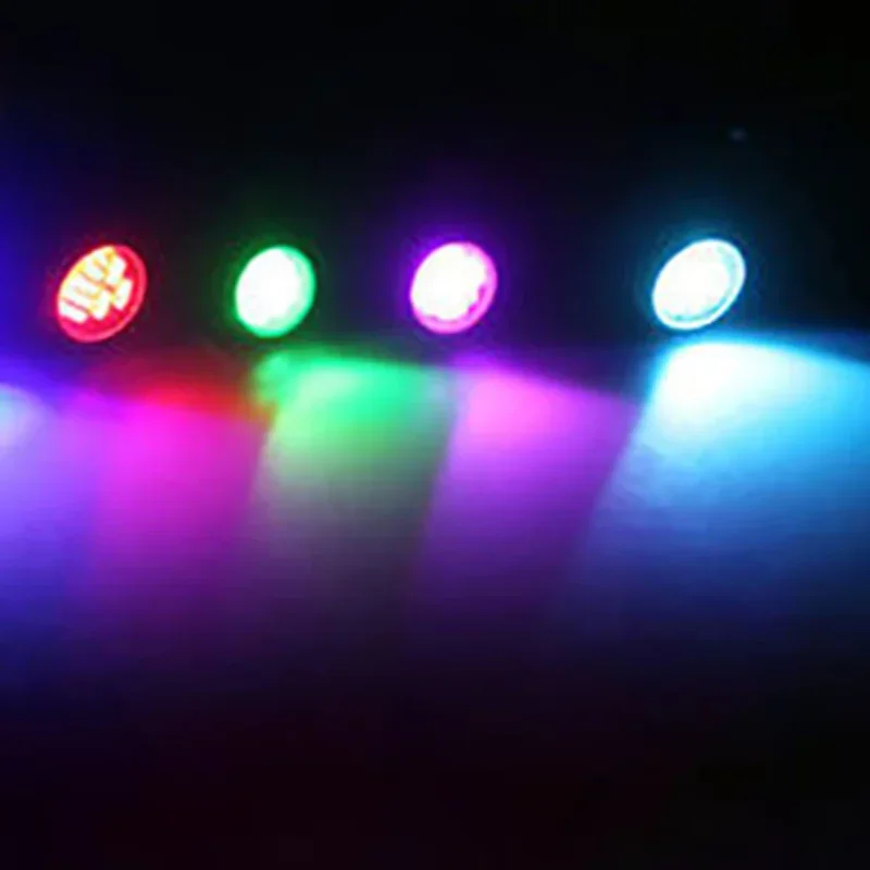 ボートまたはプール用の4つのライトユニット,外部制御付きボートライト,防水,12V,収納付き,埋め込み式トレーラー用