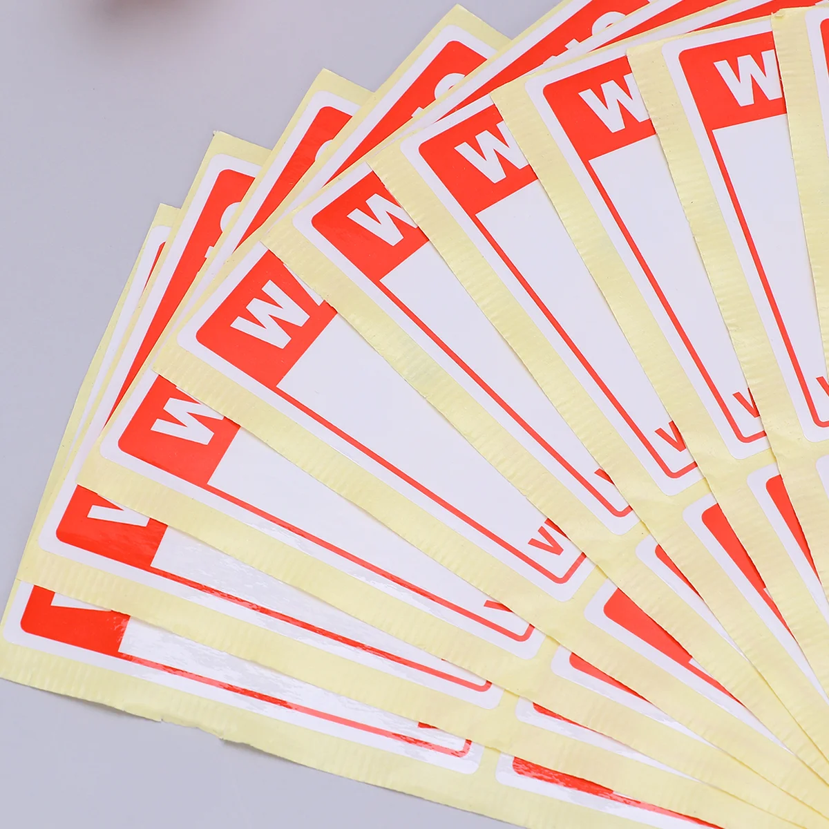 20 Pcs Security Camera Warning Sign Sticker Emblems 24 Hour Video Cctv Surveillance Traffic Roadway Safety Signal