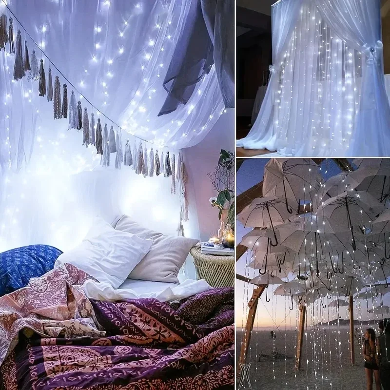 ソーラー LED ライト 7 メートル/22 メートル屋外ガーデン防水妖精ガーランドストリングライトクリスマスホリデーパーティーの装飾ソーラーランプ IP65