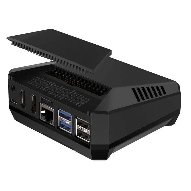 Корпус Argon ONE V3 M.2 NVME, алюминиевый радиатор MaxSize 2280, для Raspberry Pi 5 PCIe для M.2 NVME SSD
