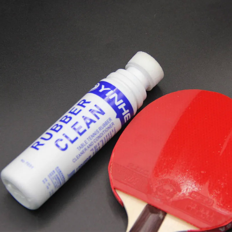 YINHE Nettoyant pour caoutchouc de tennis de table 75ML Agent de nettoyage portable pour T.T. Accessoires de tennis de table en caoutchouc