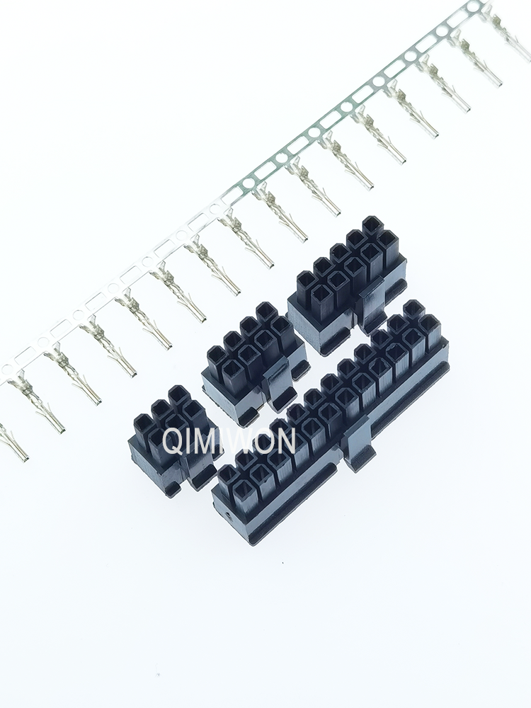 10sets Molex MX3.0 3,0mm 3mm Automotive Kabelbaum Stecker Männlich 2 - 24 Pin Für PC/Computer Grafikkarte PCI-E Power