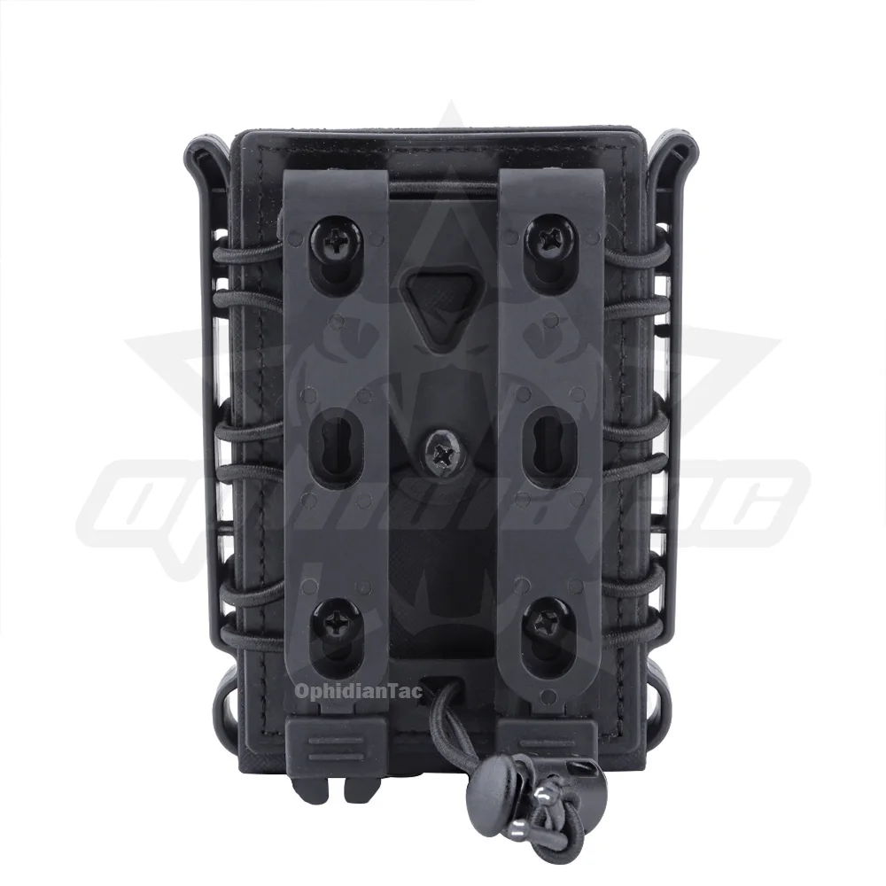 Ophidian Quick นิตยสารกระเป๋า 5.56 มม.7.62 มม.เข็มขัดคลิป Quick Connect Bracket Soft Shell ปืนไรเฟิลนิตยสารวงเล็บ