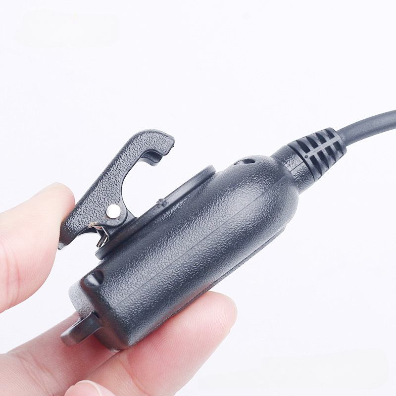 Mini HYT Walkie Talkie PTT LED Shoulder Speaker Mic Microphone for KENWOOD TK-3107 BAOFENG BF-888s UV-5R GT-3TP Two Way Radio