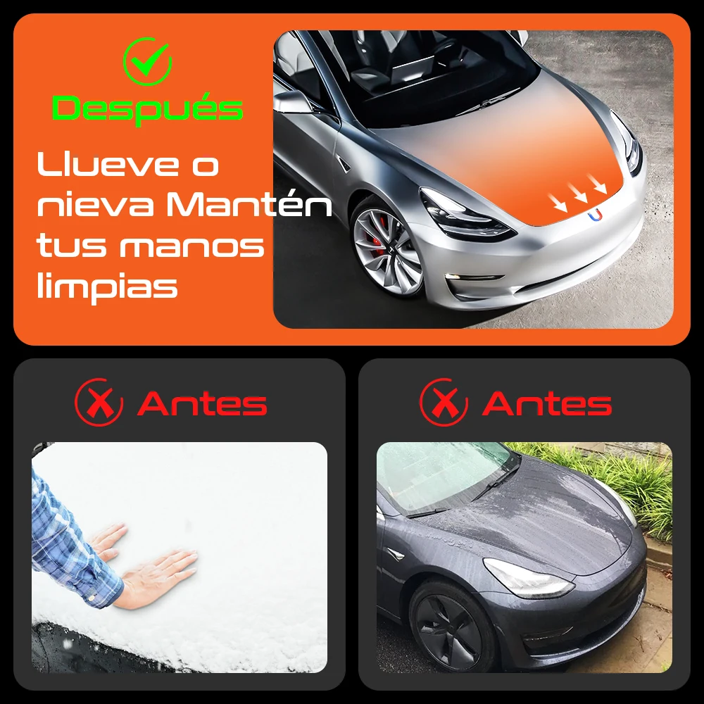 Ruiyyco Cierre suave de Frunk para Tesla Model 3 Y S X 2021-2024: Cubierta delantera de maletero con cierre automático eléctrico y succión, cerrador automático de bloqueo