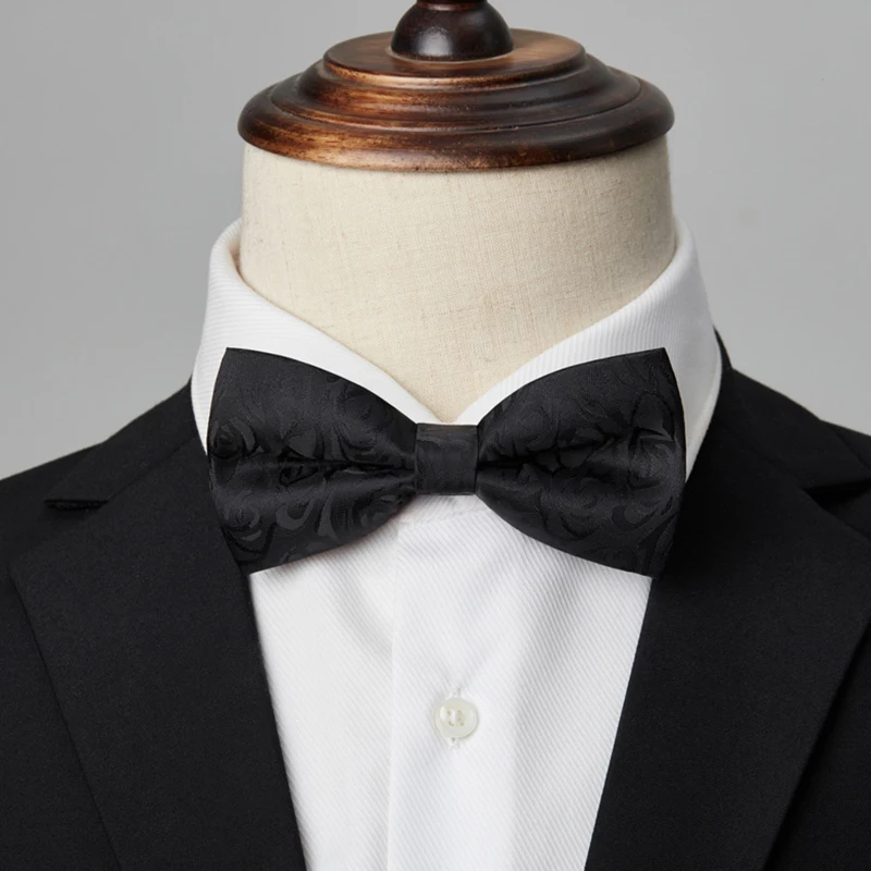 Men Ties Butterfly Party Wedding Bow Tie Black Bowknot Bowtie Accessories Business Gift