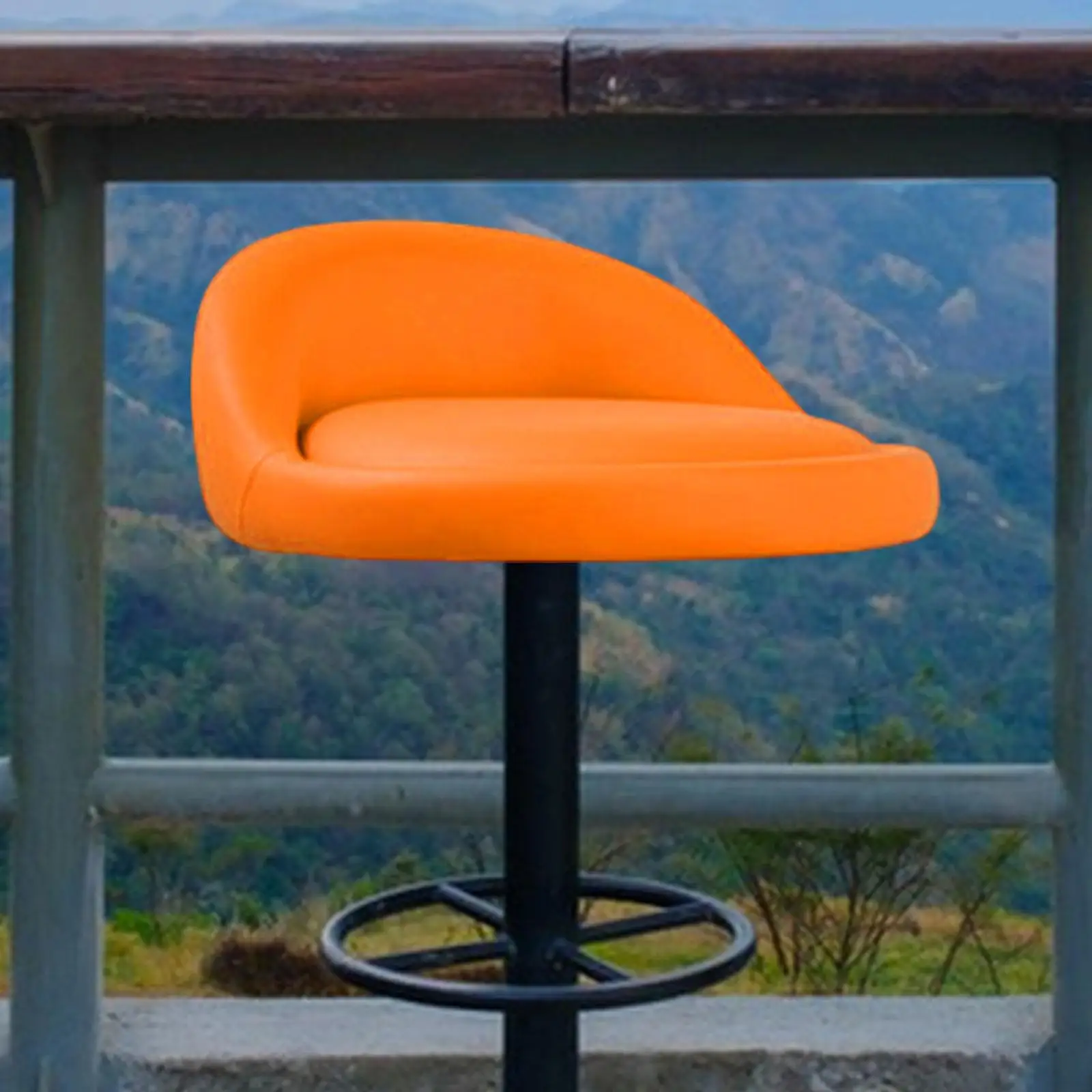 Taburete redondo, asientos ajustables para sillas, cojines para salón de belleza, accesorios para sillas, cómodo y resistente, repuesto de taburete de Bar alto