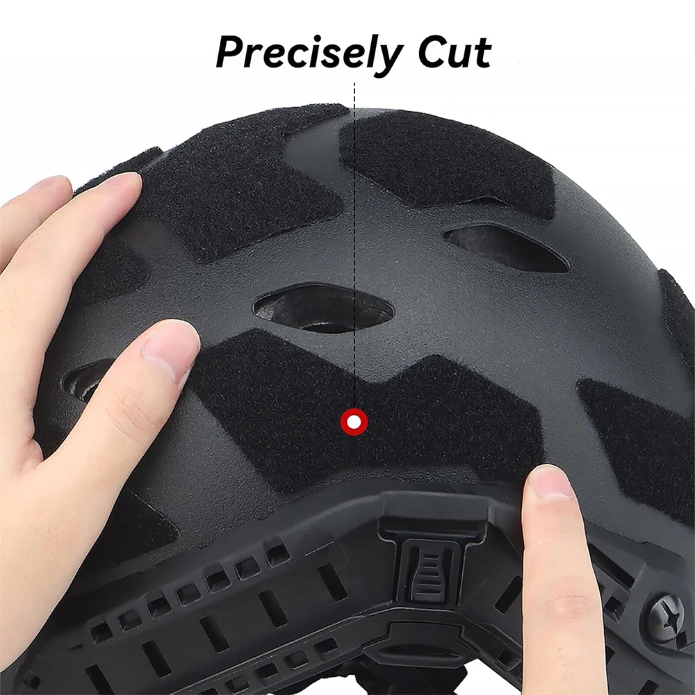 11pcs FAST HELMET สติกเกอร์เมจิก Airsoft HELMET แพทช์ Hook และ LOOP Sticky สําหรับ FAST ยุทธวิธีหมวกกันน็อกอุปกรณ์เสริม