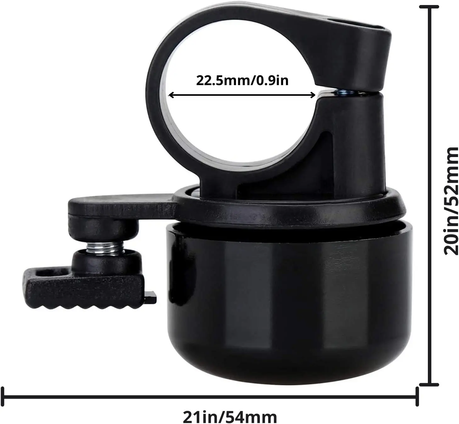 Sonnette de vélo en alliage, klaxon de vélo de route et de montagne, alarme sonore pour la sécurité, guidon de cyclisme, accessoires d'appel de vélo