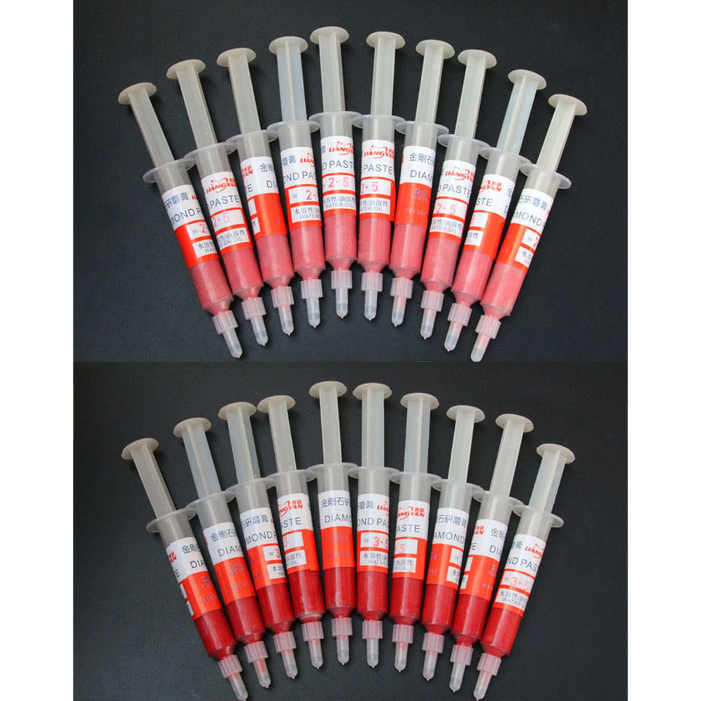 Paste Polieren Diamant Compound Lapidar Edelstein Matrize Politur Metall Schmuck Läppen Tool Kit Marmor Schleifen