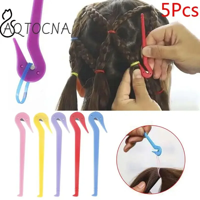 5 Stücke Haarbänder Gummischneider Mädchen DIY Styling Kopfbedeckung Band Schneidwerkzeug