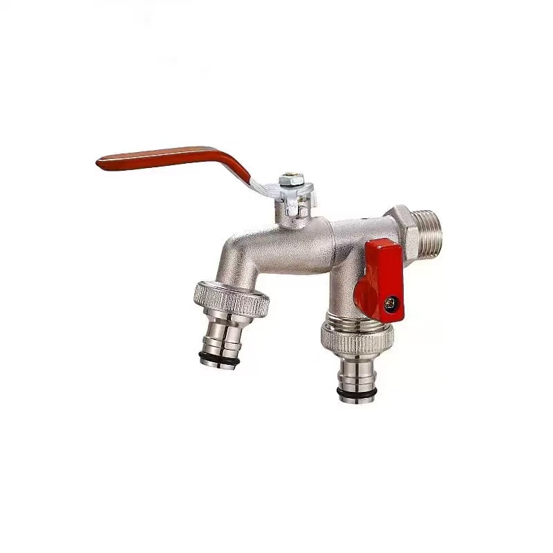 Gartengeräte Messing Wasserhahn 1/2" Außen- und Innenbereich Gebraucht Einfaches Ein-/Ausschalten Hebelgriff Bewässerung Versorgung Wasserhähne Kugelhahn