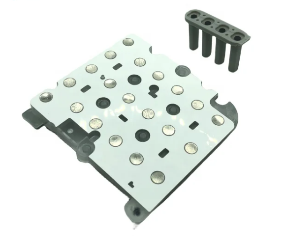 Teclado de silicona para Verifone VX520, Terminal POS 252, 001-01, teclado de goma de repuesto
