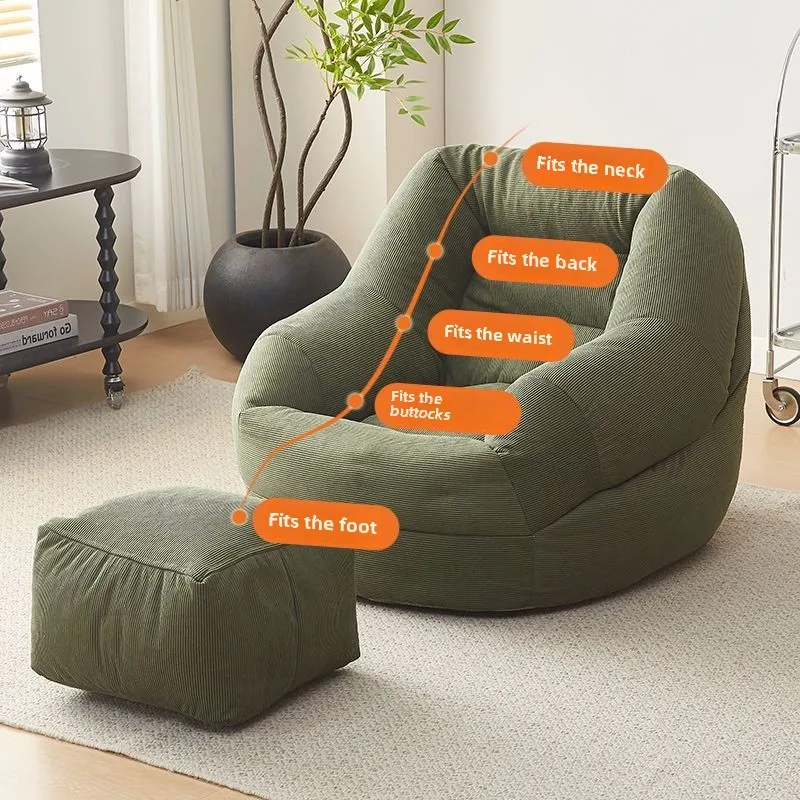 Lazy Sofa Tatami Small Bedroom Balcony Single Can Lie Or Sleep Nest Sofa Network Red New Small Sofa Bean Bag Chairs
