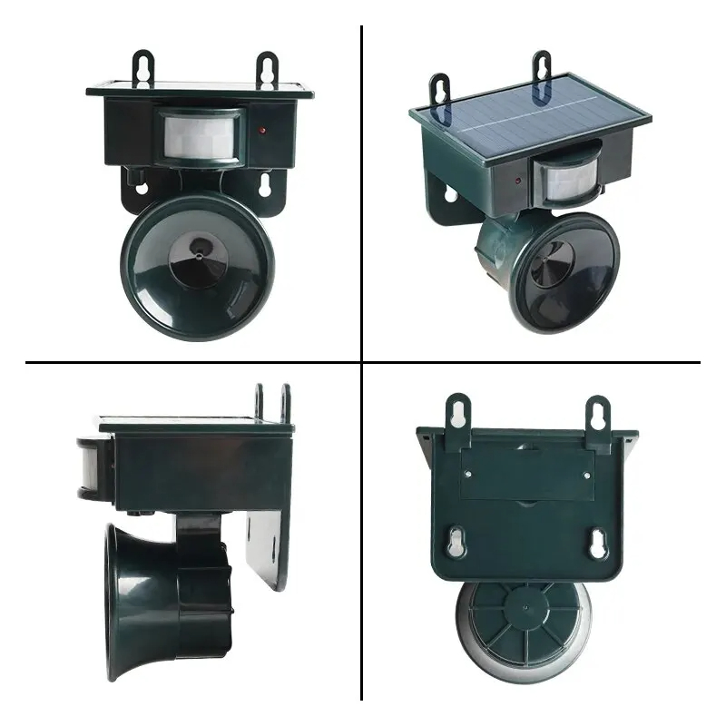 Solar Ultrasonic Bird Repellent Deer Repellent Cat Repellent Dog Repellent Mouse Repellent New Animal Repellent