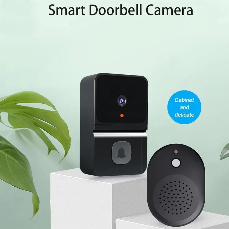 Z30 Wireless doorbell camera with Chime smart home security video intercom night vision 2.4GHZ WiFi smart doorbell audio